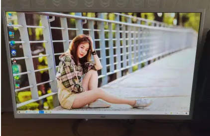 32寸2k显示器i5+1660ti台式电脑一套